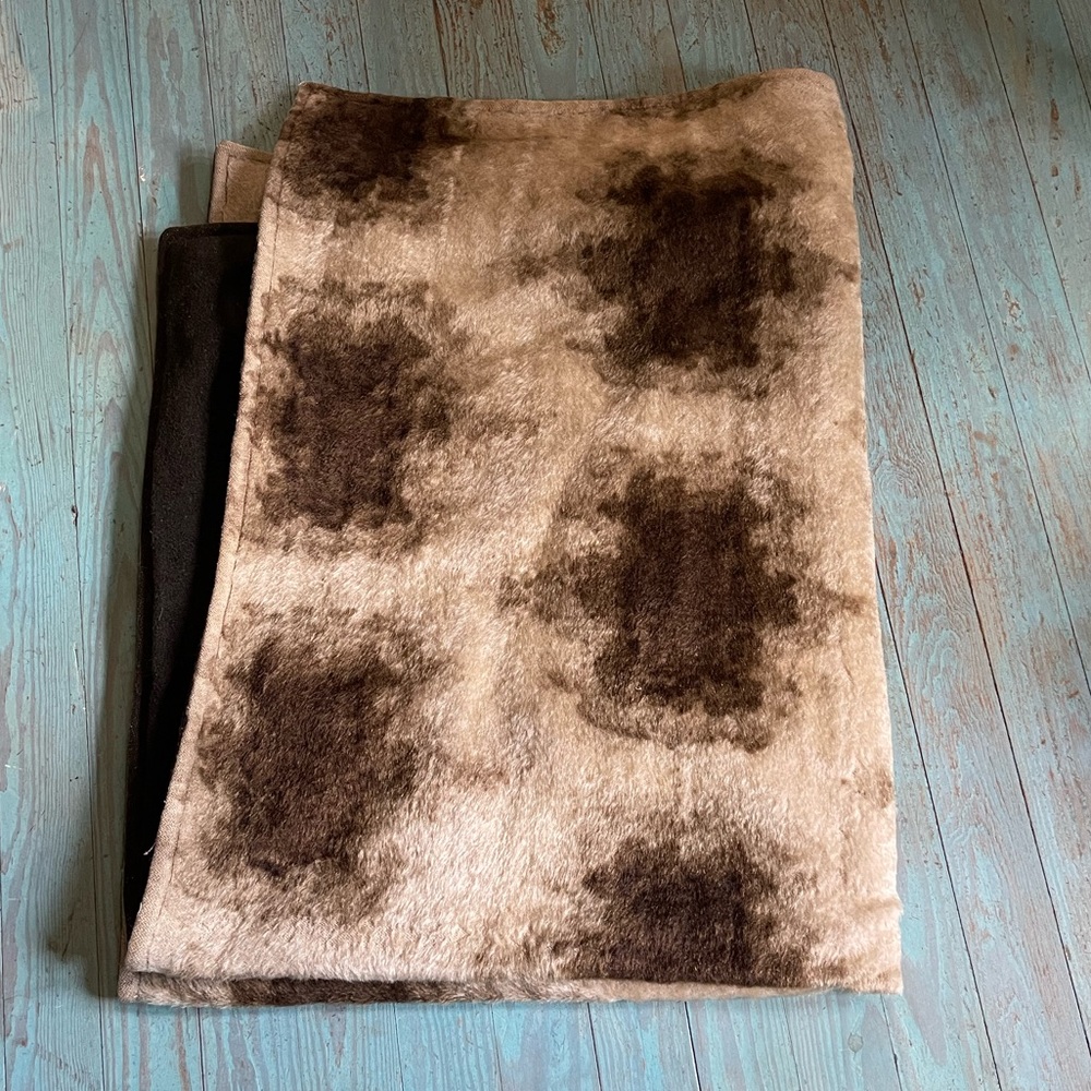 Vintage horse western saddle blanket